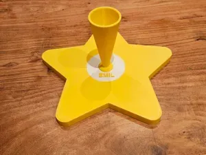 Schultuetenständer Stern Personalisierbar
