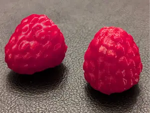 Raspberry Amazing Texture Fun to Throw Don't Eat