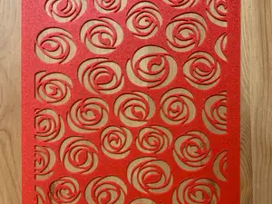 Rose Stencil