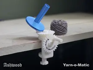 Yarn-O-Matic: yarn winder