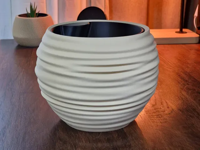 Japandi Wabi-Sabi Self-Watering Planters / Pot — Фото 13 из 17