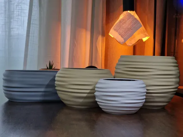 Japandi Wabi-Sabi Self-Watering Planters / Pot — Фото 9 из 17