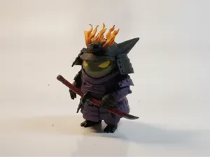 Samurai Gengar Pokemon Character Figure