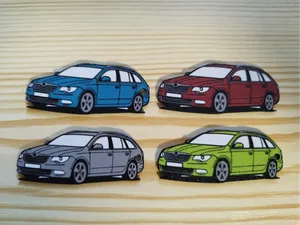 Skoda Superb 2 Combi keychain