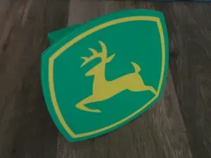 John Deere Trailer Hitch Cover