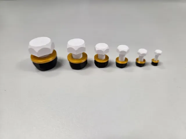 Parametric Screw, Nut & Washer Generator — Image 2 of 10