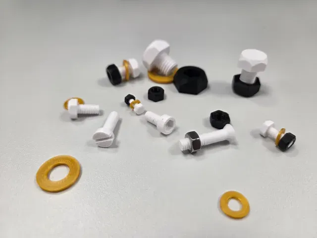 Parametric Screw, Nut & Washer Generator — Image 4 of 10