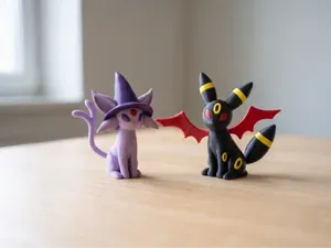 Eeveelution Umbreon Espeon halloween Pokemon toy