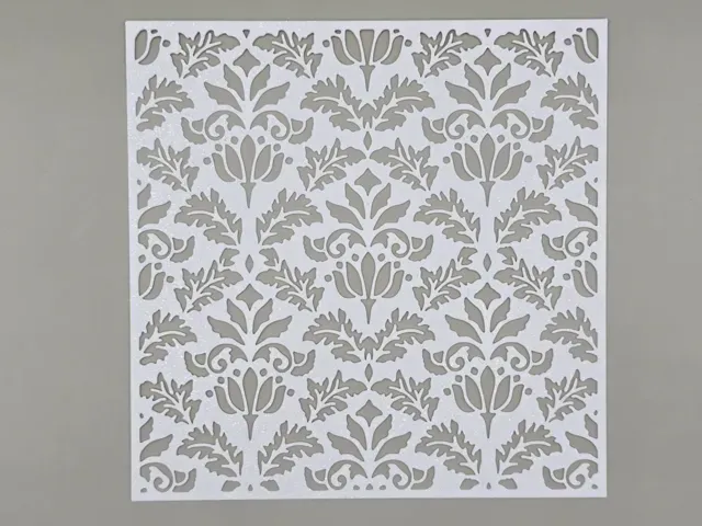 Vintage Damask Ornate Wallpaper Stencil