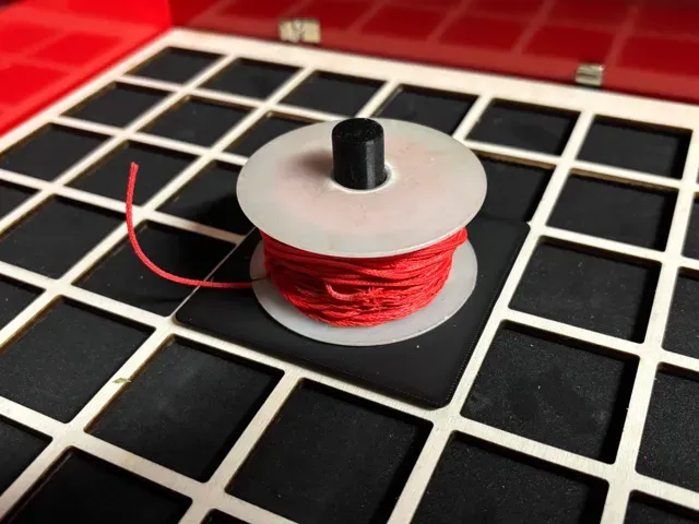 Gridfinity Holder for Mason's Line (Maurerschnur)