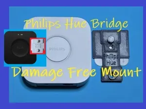 Philips Hue Bridge /Pro Wall Mount Damage Free Hub