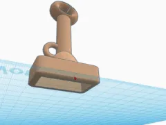RV Emergency Brake Cable Holder