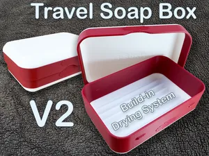 Travel Soap Box with click lock