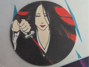 Unohana Retsu Coaster Made by ImageToKeychain
