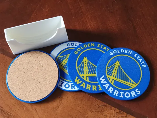 Coaster Set, Golden State Warriors — Фото 5 из 7