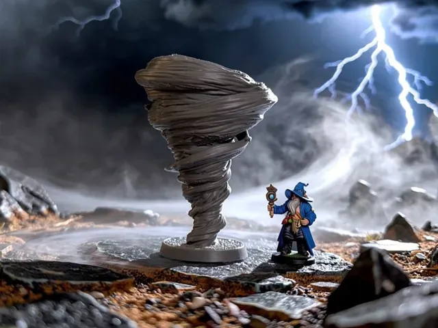 Tornado Vortex - DND scenery terrain 