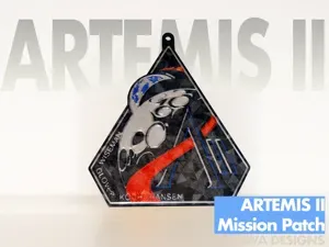 Artemis II Badge | Artemis 2 Mission Patch