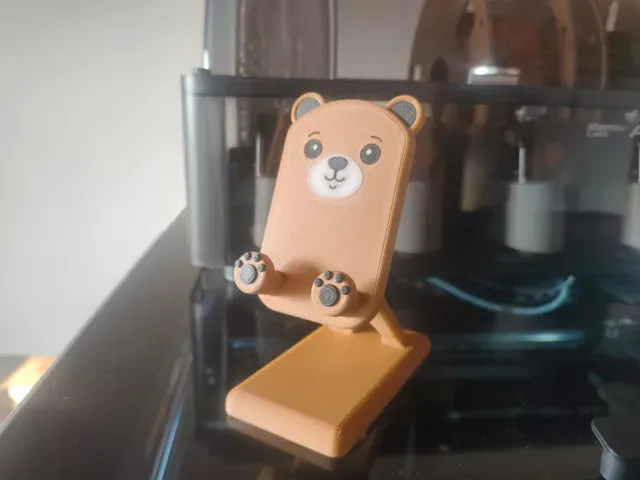 cute bear phone holder — Image 7 of 7