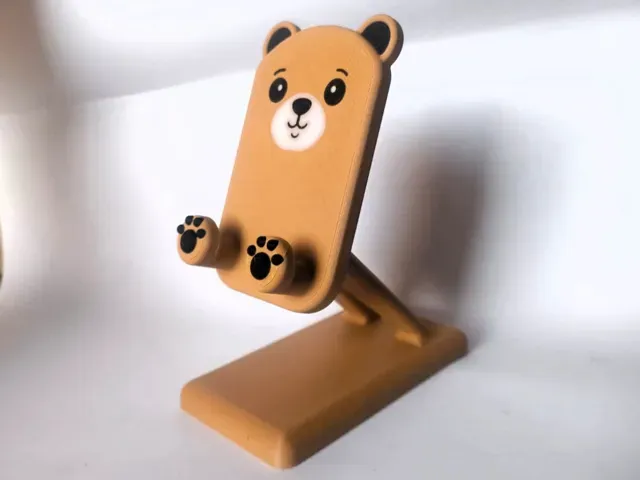 cute bear phone holder — Image 5 of 7