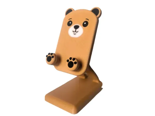 cute bear phone holder — Image 3 of 7