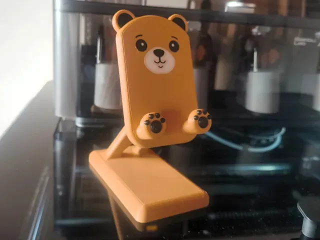 cute bear phone holder — Image 6 of 7