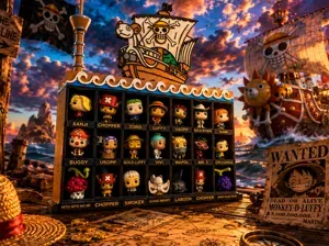 One Piece Kinder Joy Aufsteller, Display, Diorama