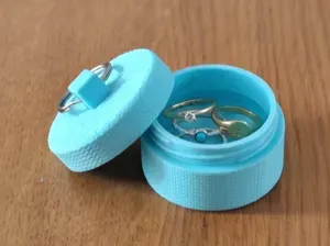 Travel Jewelry Keeper Keychain