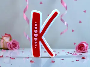 Hearts & Letters Valentine Alphabet Set