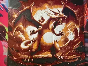 Charizard Hueforge 3D print Display