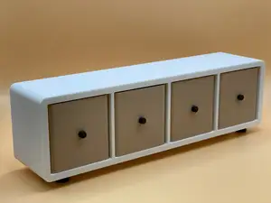 Long storage with four drawers