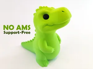 Cute Dino Toy - Support-Free & No AMS