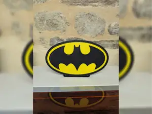 Lightbox BATMAN – Logo emblématique