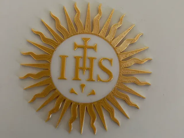 IHS Hostia|IHS Symbol|Communion Decoration