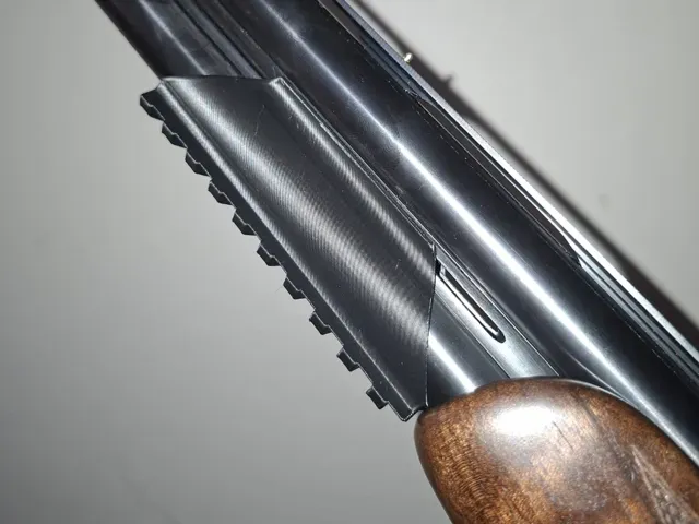 BETA: 12 Gauge Shotgun Barrel Picatinny adapter.
