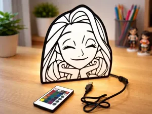Rapunzel LightBox - 3D Fairy Tale Lantern