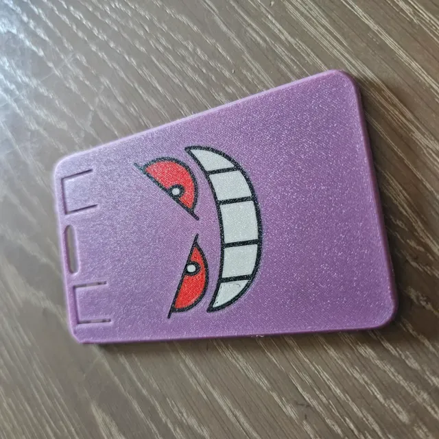 Gengar Pokémon ID Card/Badge holder Standard Size — Фото 2 из 2