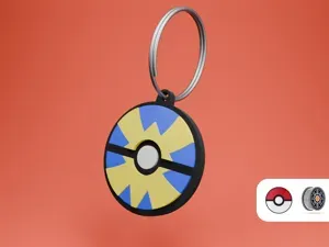 Quick Ball | Pokemon Keychain Series