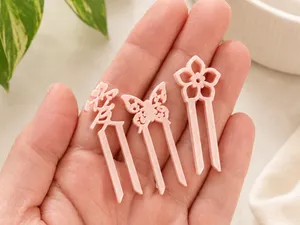 Butterfly, Chinese Love & Blossom Propagation Pins
