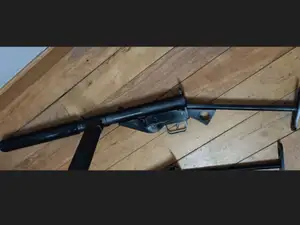 Full Size Adapted Sten MK II(SOE Silencer include)