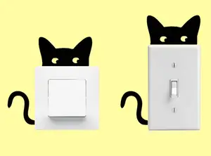 Cat head with tail light switch design