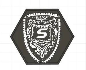 6" Hexagon Skillet Sheild