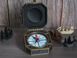 Jack Sparrows Compass Clock