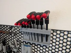 Allen Hex Key holder for HSW