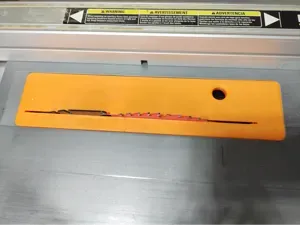 RIDGID R4514 Table Saw Zero Clearance Insert
