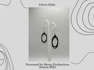 Oval Drop Earrings