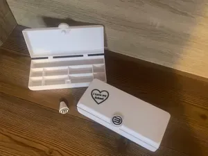 Pencil Pen Box with Secret Lock Customizable Set2