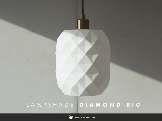 Lampshade - Diamond Big