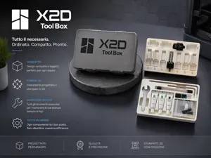 X2D Toolbox Print In Place organizers