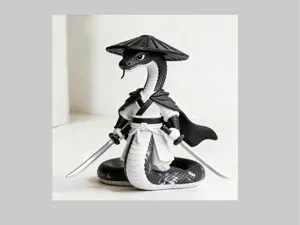 【侠客系列・侠客蛇】裹斗篷持双剑的蛇界侠者？是飒气与灵动兼备的江湖酷崽！