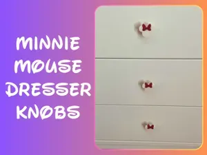 Disney Minnie Mouse Dresser Knobs